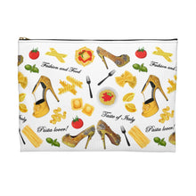 Load image into Gallery viewer, Accessory Pouch 'Pasta and shoes'