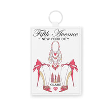 Load image into Gallery viewer, Saffiano Leather Card Holder 'Fifth Avenue'