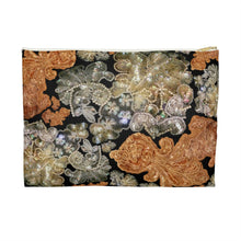 Load image into Gallery viewer, Accessory Pouch Rib 'Nude embroidery'