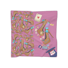 Load image into Gallery viewer, Poly Scarf 'Eat me drink me'