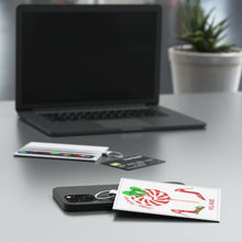 Load image into Gallery viewer, Saffiano Leather Card Holder 'Peppermint'