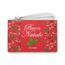 Load image into Gallery viewer, Clutch Bag Rossa 'Buon Natale'