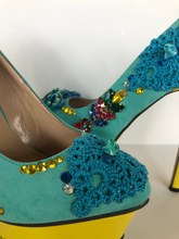 Load image into Gallery viewer, Rainbow pump Size EU 38.5/ USA 8.5