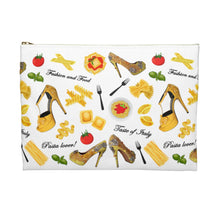 Load image into Gallery viewer, Accessory Pouch 'Pasta and shoes'