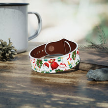 Load image into Gallery viewer, Vegan Leather Wristband 'Let's party'