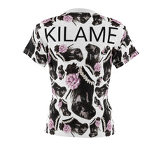 Load image into Gallery viewer, Tee 'Lilac feathers boots'