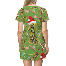 Load image into Gallery viewer, T-Shirt Dress 'New York Fashion Elf'