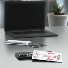 Load image into Gallery viewer, Saffiano Leather Card Holder 'Fifth Avenue'