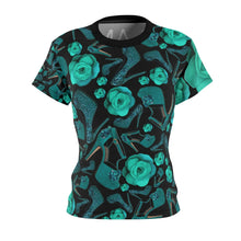 Load image into Gallery viewer, Tee 'Rose verdi'