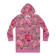 Load image into Gallery viewer, Women's Hoodie Dress 'HOLLYWOOD'