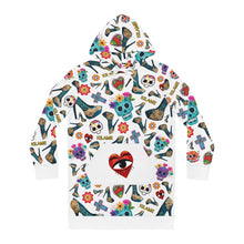 Load image into Gallery viewer, Women's Hoodie Dress 'Viva la vida'