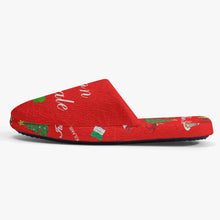 Load image into Gallery viewer, Unisex Classic Cotton Slippers 'Buon Natale'