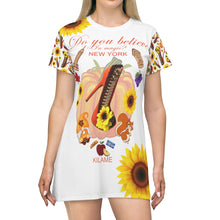 Load image into Gallery viewer, T-Shirt Dress 'Pretzel'