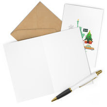 Load image into Gallery viewer, Greeting Cards (7 pcs) 'Christmas in New York'