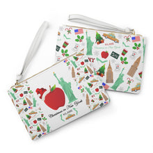 Load image into Gallery viewer, Clutch Bag West 'Christmas in New York'