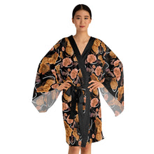 Load image into Gallery viewer, Long Sleeve Kimono Robe 'Roma Couture'