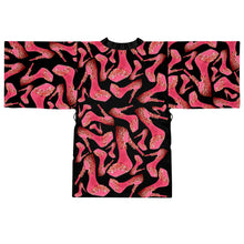 Load image into Gallery viewer, Long Sleeve Kimono Robe 'Pink Influencer'