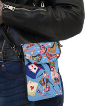 Load image into Gallery viewer, Small Cell Phone Wallet 'Wonderland'