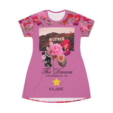 Load image into Gallery viewer, T-Shirt Dress 'HOLLYWOOD'