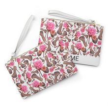 Load image into Gallery viewer, Clutch Bag Nar 'Rose pink flower'