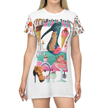 Load image into Gallery viewer, T-Shirt Dress 'Pistacchio'