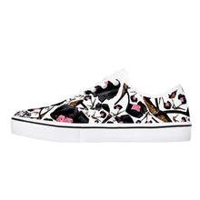 Load image into Gallery viewer, Skate Shoes - White/Black 'Pink gold sandals'