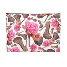 Load image into Gallery viewer, Accessory Pouch Tue 'Rose pink flower'