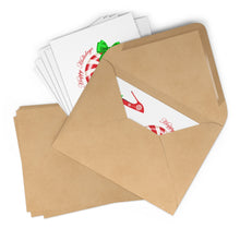 Load image into Gallery viewer, Greeting Cards (7 pcs) 'Peppermint'