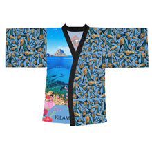Load image into Gallery viewer, Long Sleeve Kimono Robe 'Viva la vida'