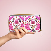 Load image into Gallery viewer, Zipper Wallet 'Secret garden'