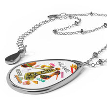 Load image into Gallery viewer, Oval Necklace 'Yellow cab'