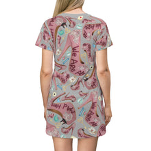 Load image into Gallery viewer, T-Shirt Dress 'Alice party'