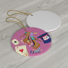 Load image into Gallery viewer, Ceramic Ornament 'Eat me drink me'