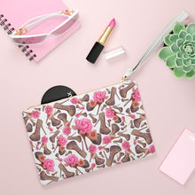 Load image into Gallery viewer, Clutch Bag Nar 'Rose pink flower'