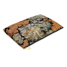 Load image into Gallery viewer, Accessory Pouch Rib 'Nude embroidery'