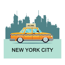 Load image into Gallery viewer, Tote bag 'Kilame Taxi'