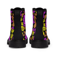 Load image into Gallery viewer, Women's Canvas Boots Nillas 'Kilame Royal'