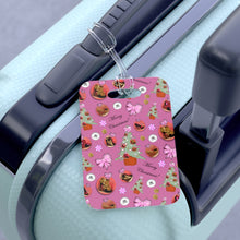 Load image into Gallery viewer, Bag Tag 'Pink Christmas'