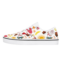 Load image into Gallery viewer, Skate Shoes - White 'Ibiza life'