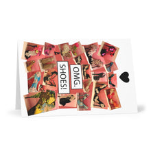 Load image into Gallery viewer, Greeting Cards (7 pcs) 'OMG. Shoes'