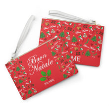 Load image into Gallery viewer, Clutch Bag Rossa 'Buon Natale'
