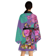 Load image into Gallery viewer, Long Sleeve Kimono Robe 'Jungle Fashion'