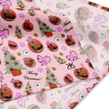 Load image into Gallery viewer, Bandana 'Pink Christmas'