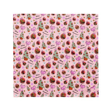 Load image into Gallery viewer, Bandana 'Pink Christmas'
