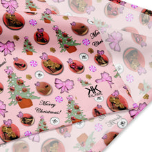 Load image into Gallery viewer, Bandana 'Pink Christmas'