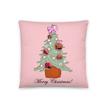 Load image into Gallery viewer, Pillow 'Pink Christmas'