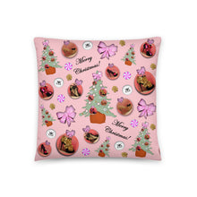 Load image into Gallery viewer, Pillow 'Pink Christmas'