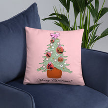 Load image into Gallery viewer, Pillow 'Pink Christmas'