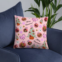 Load image into Gallery viewer, Pillow 'Pink Christmas'