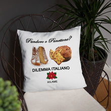 Load image into Gallery viewer, Pillow 'Pandoro o Panettone'